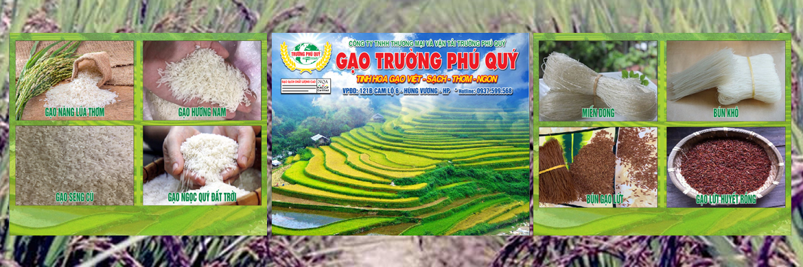 Gạo Lứt trường Phú Quý